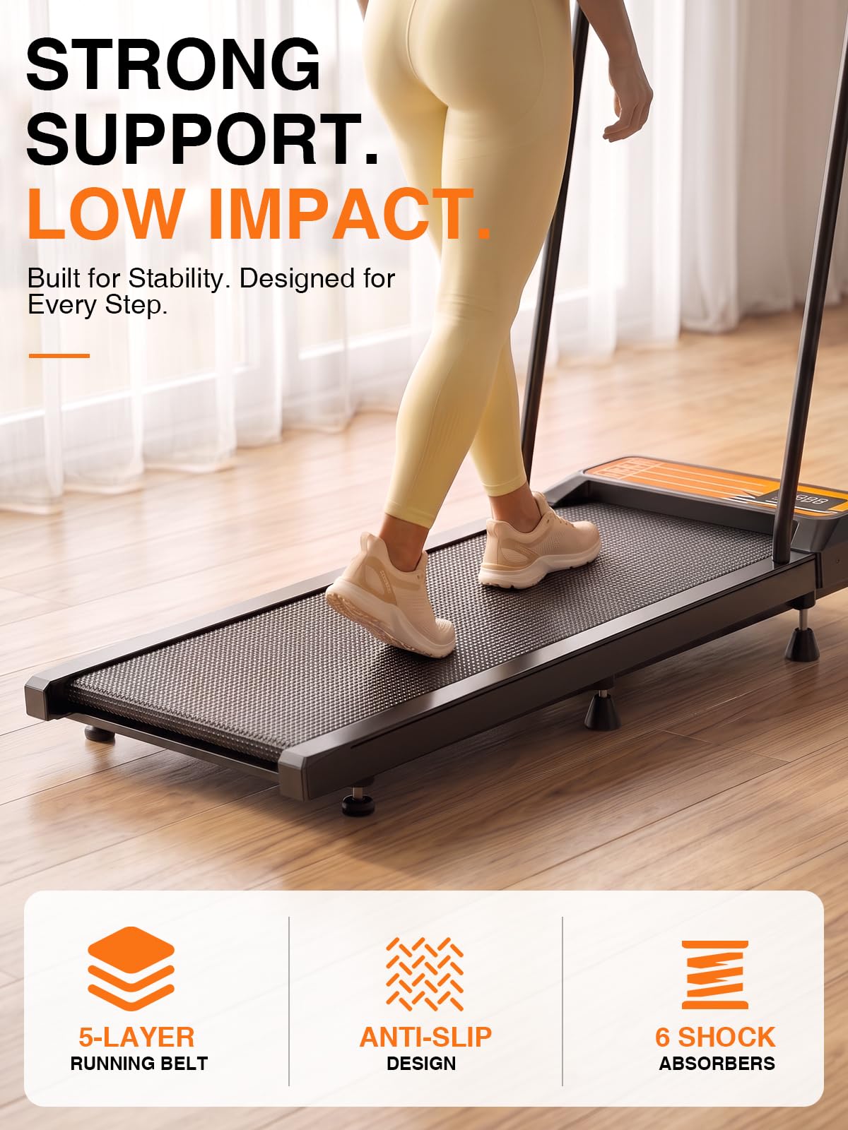 Under Desk Treadmill with Incline T301
