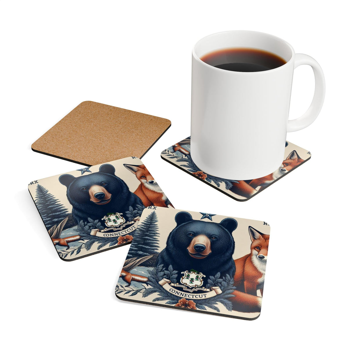 Set of 4 Coasters B442