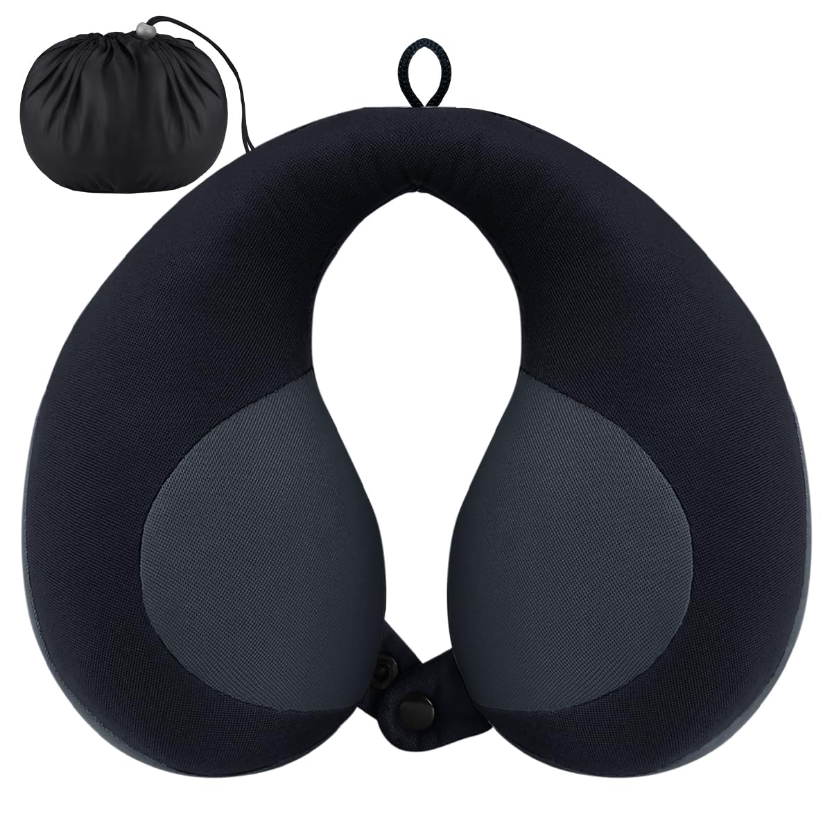 Kids Travel Neck Pillow Black Z812121