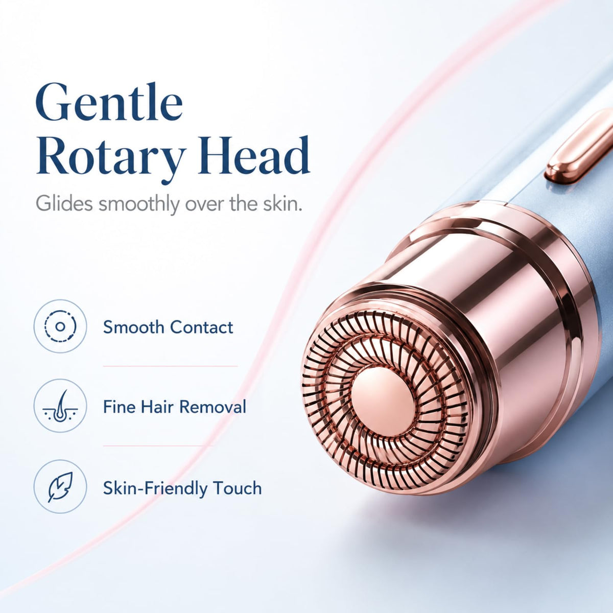 Facial Hair Remover with 2 Replacement Heads C427