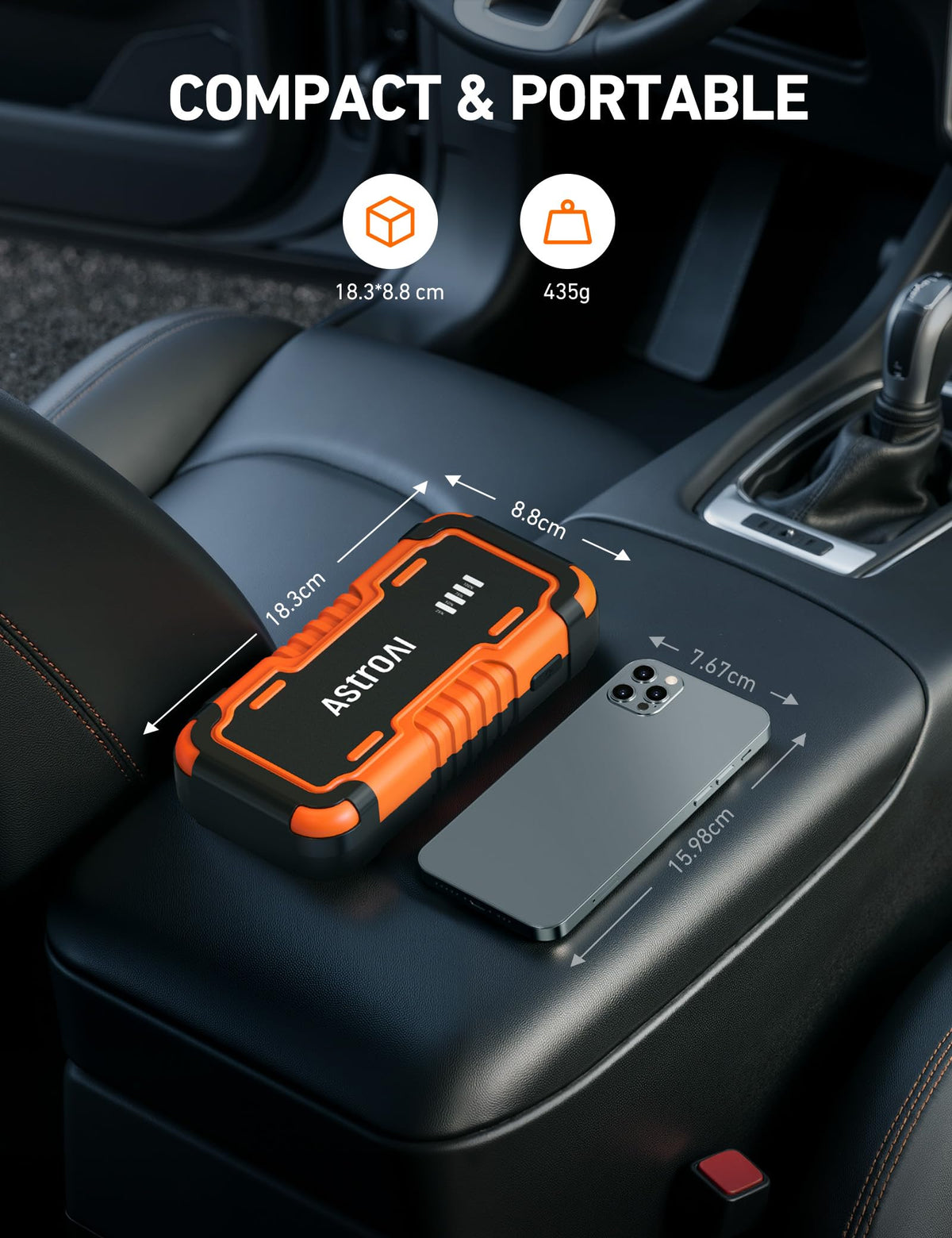 12V 5000A Lithium Car Jump Starter K706233