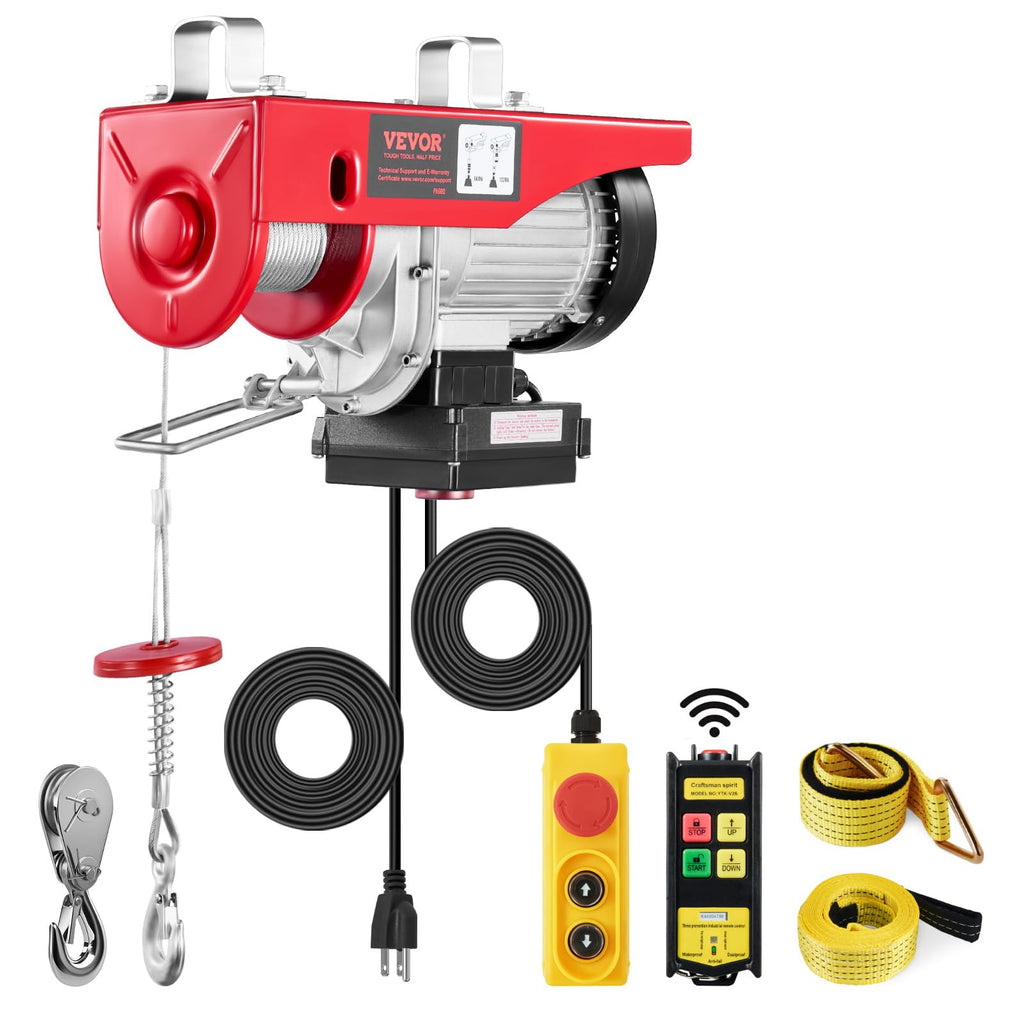 1320 lbs 120V Electric Hoist with Wireless Remote U453211