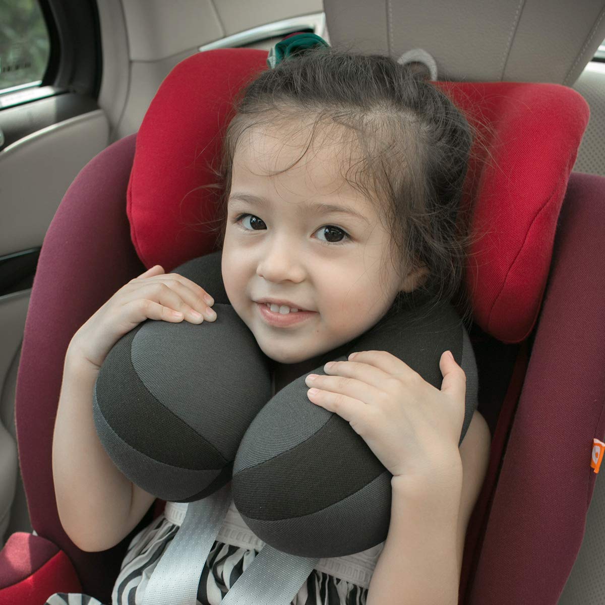 Kids Travel Neck Pillow Black Z812121