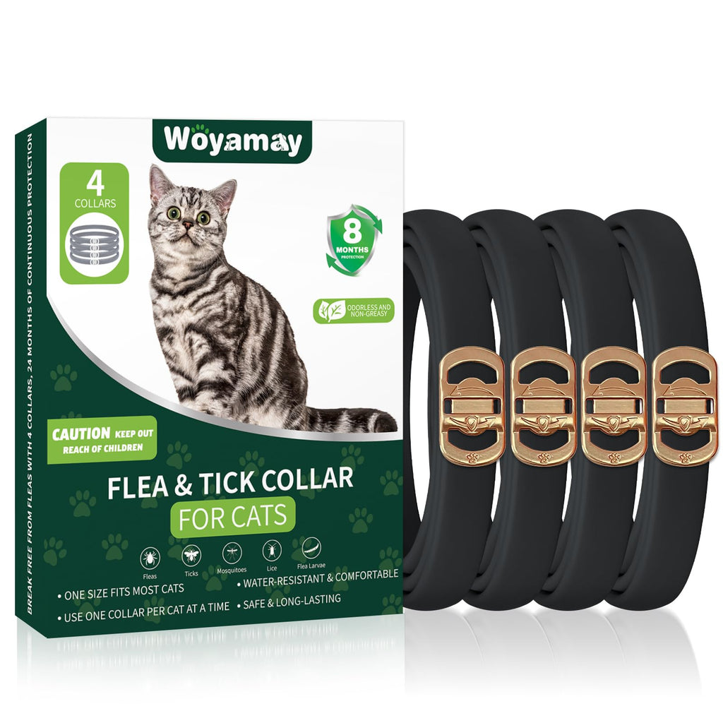 4 Pack Flea Collar for Cats F879