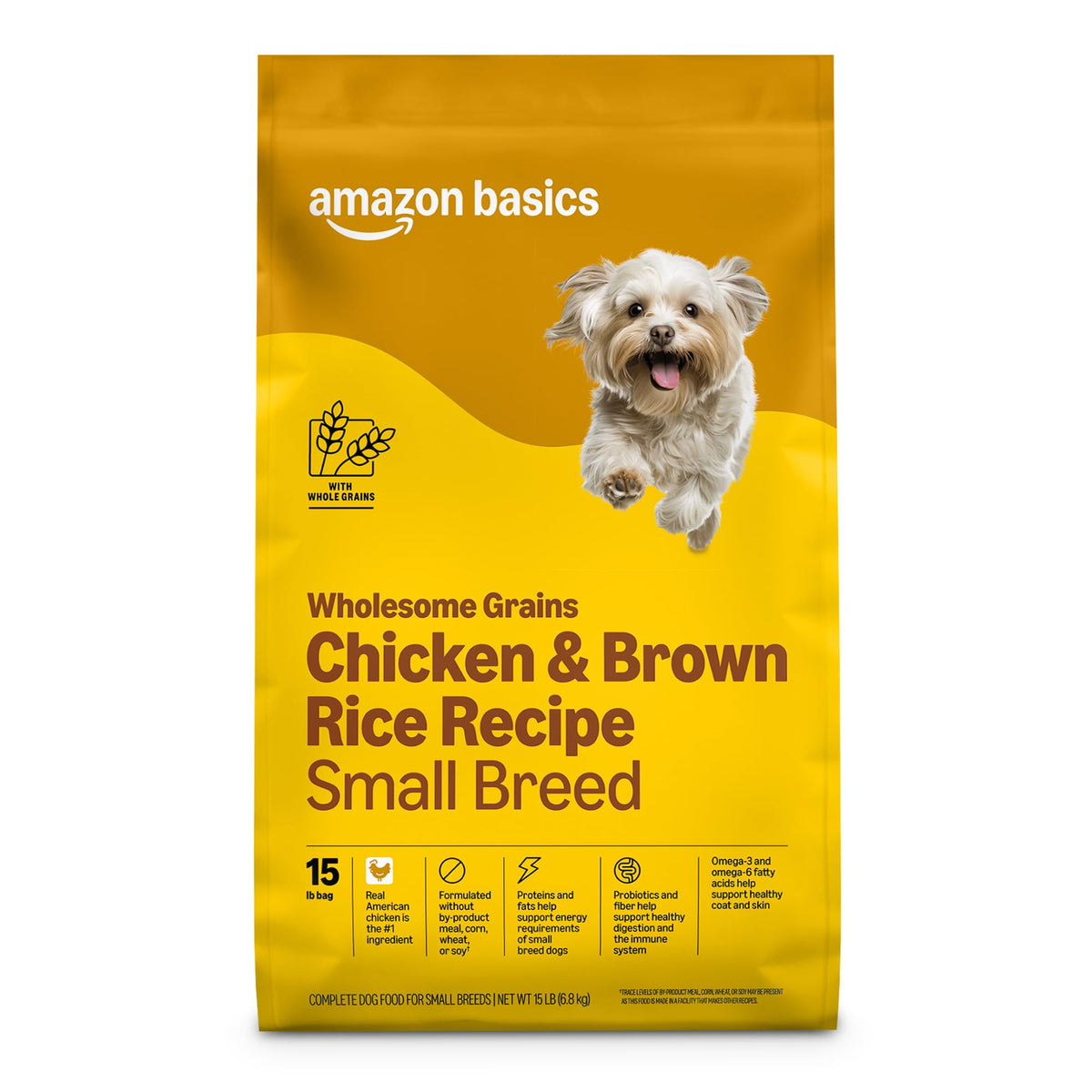 Chicken and Brown Rice Dry Dog Food 15 lb Bag Q187294