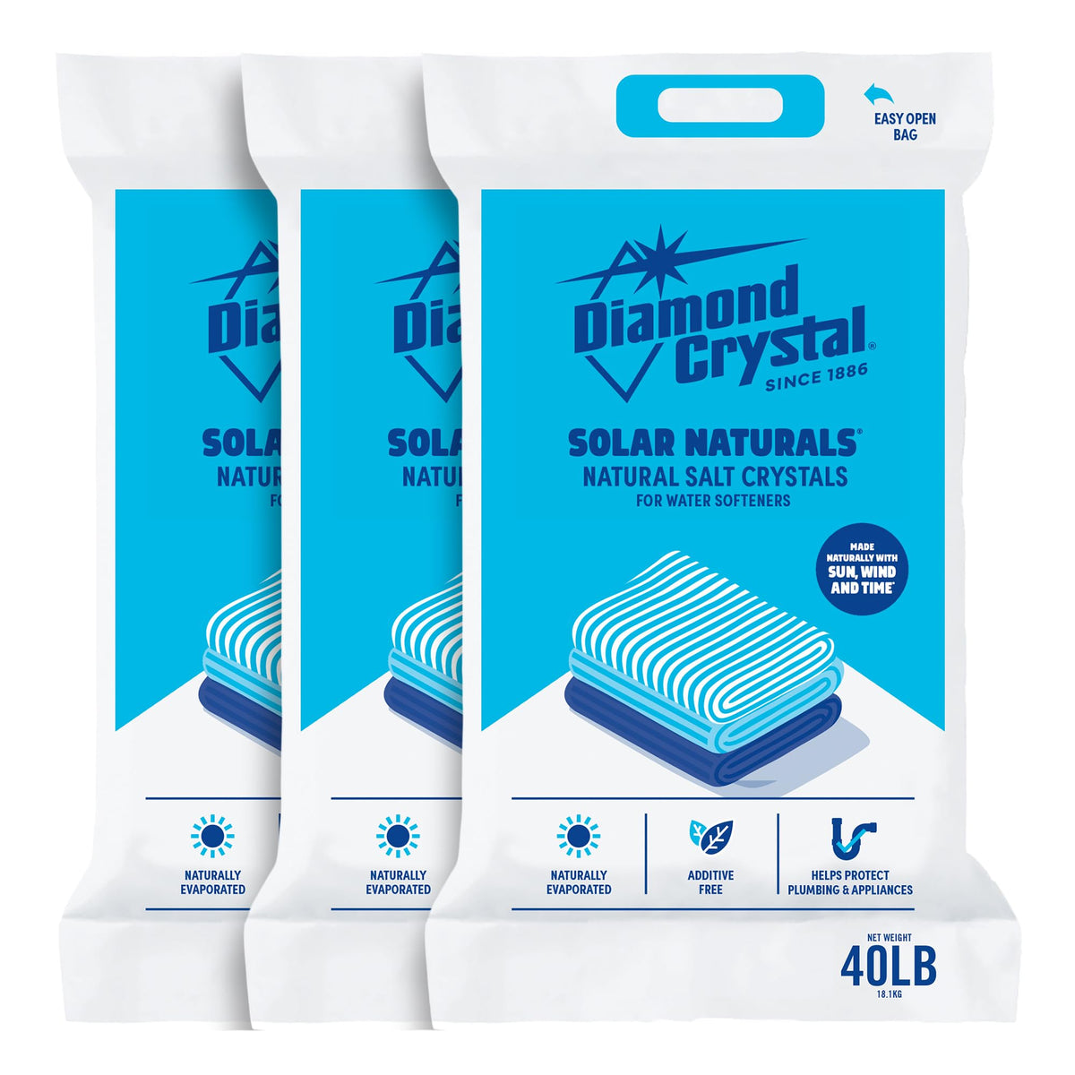 Solar Water Softener Salt 3 Pack 40 lbs Q283219