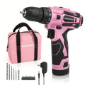 Pink Cordless Drill Driver Set N8872