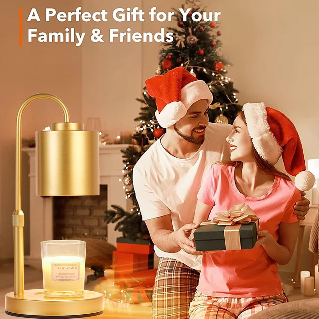Height Adjustable Electric Candle Warmer Lamp with Timer & Dimmer N347