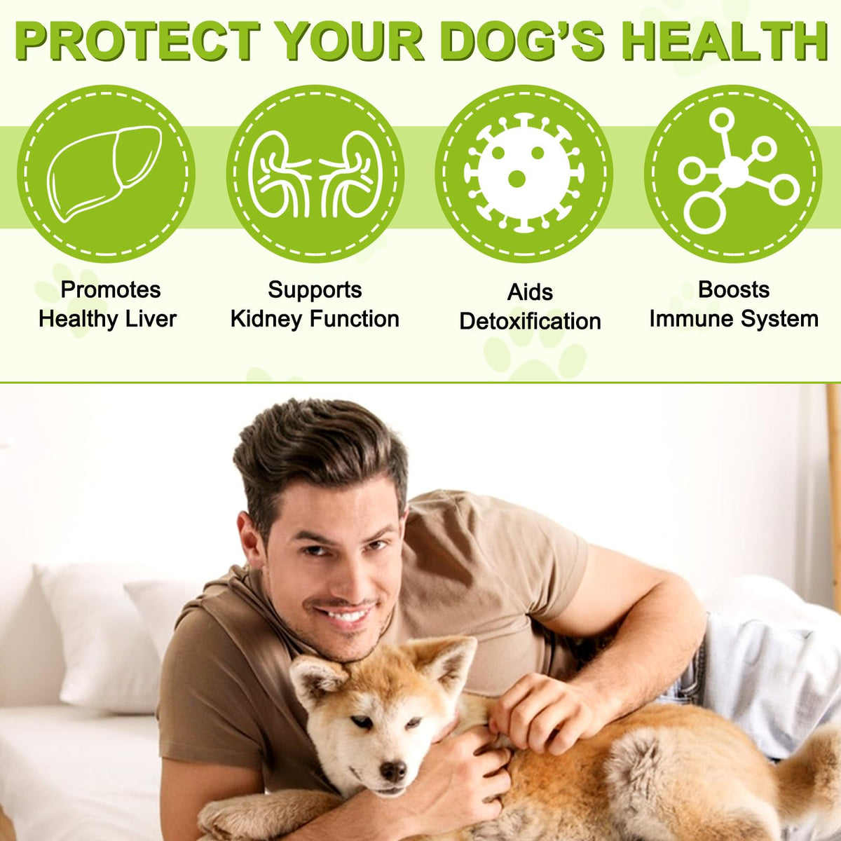 180 Chewable Milk Thistle Tablets for Dogs K576529