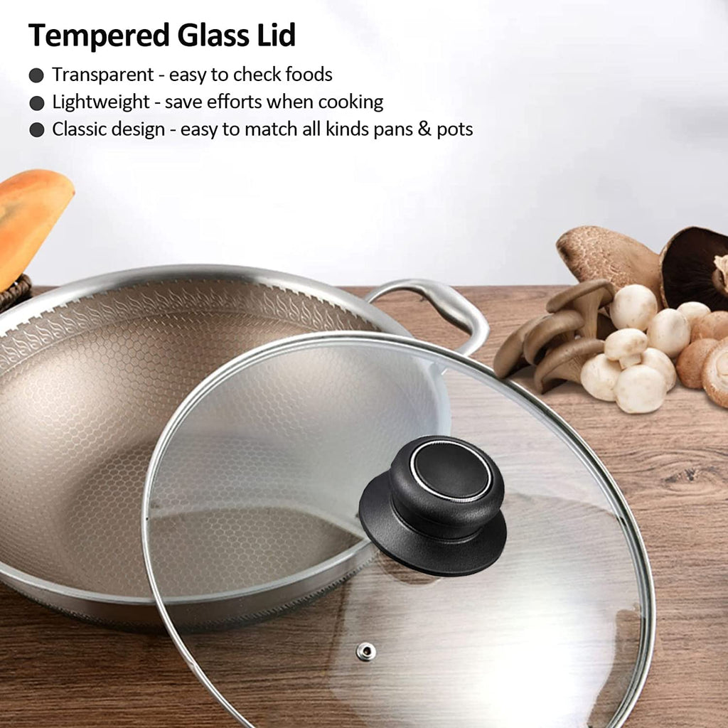 15.4 Inch Tempered Glass Lid V661595