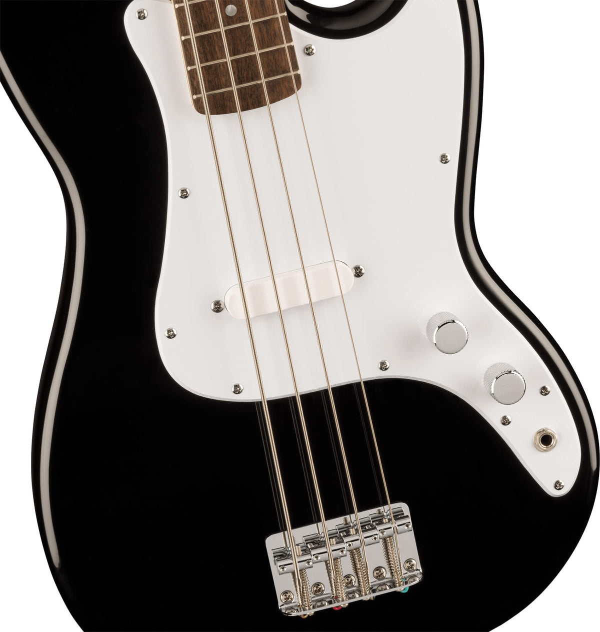Black Bass Guitar with Tuner and Strap I867507