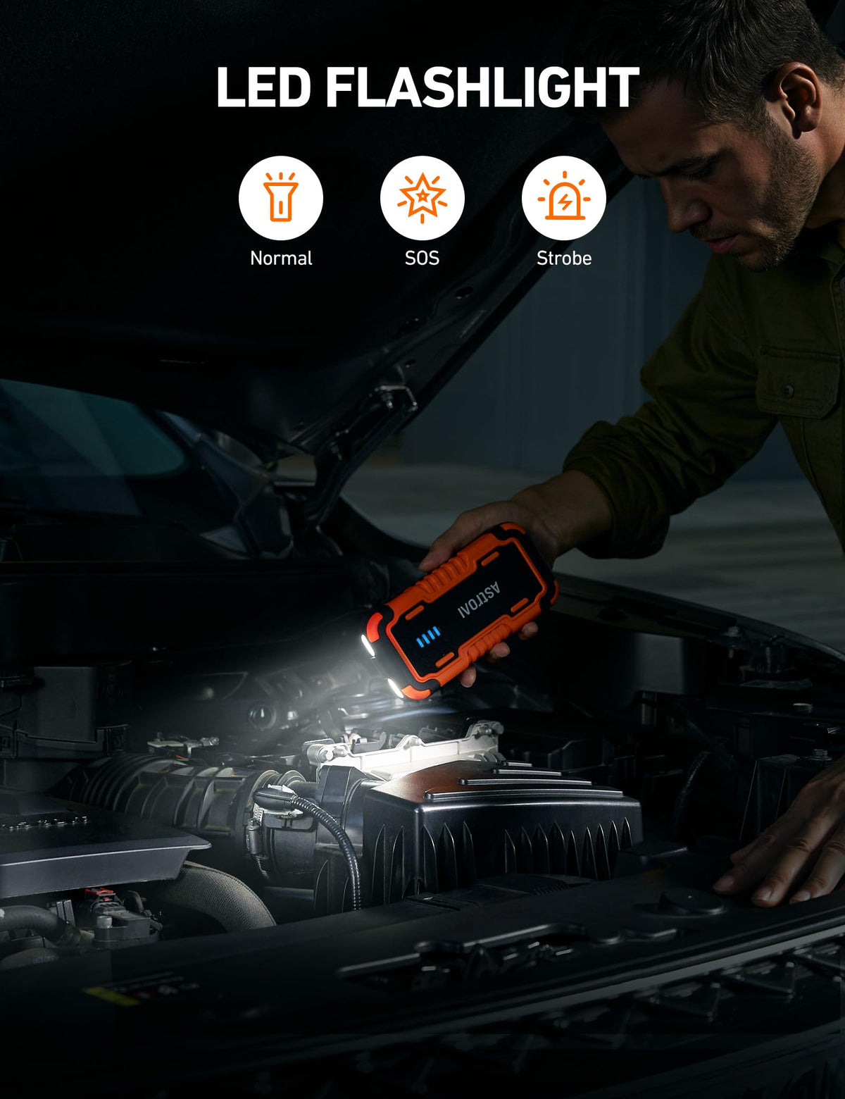 12V 5000A Lithium Car Jump Starter K706233
