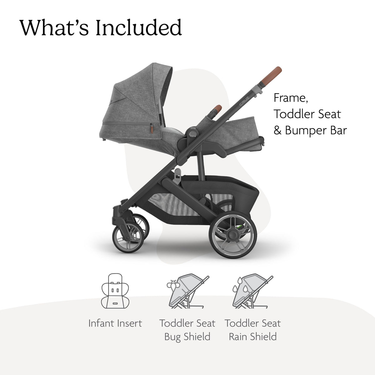 Full-Size Car Seat Compatible Stroller I682