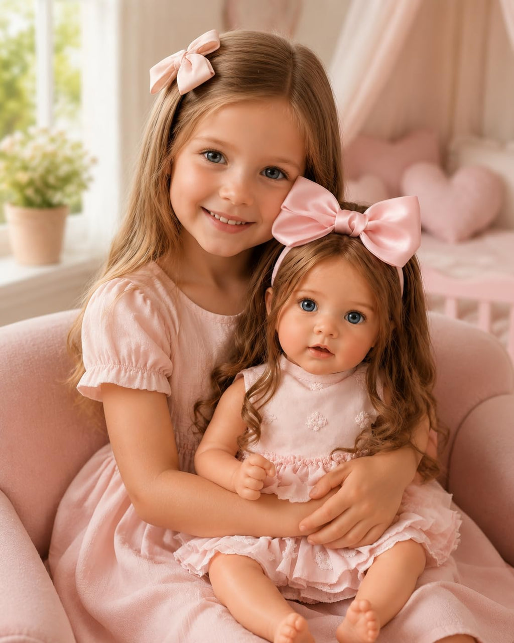 20 Inch Realistic Lifelike Newborn Baby Dolls with Soft Vinyl Body Y3182