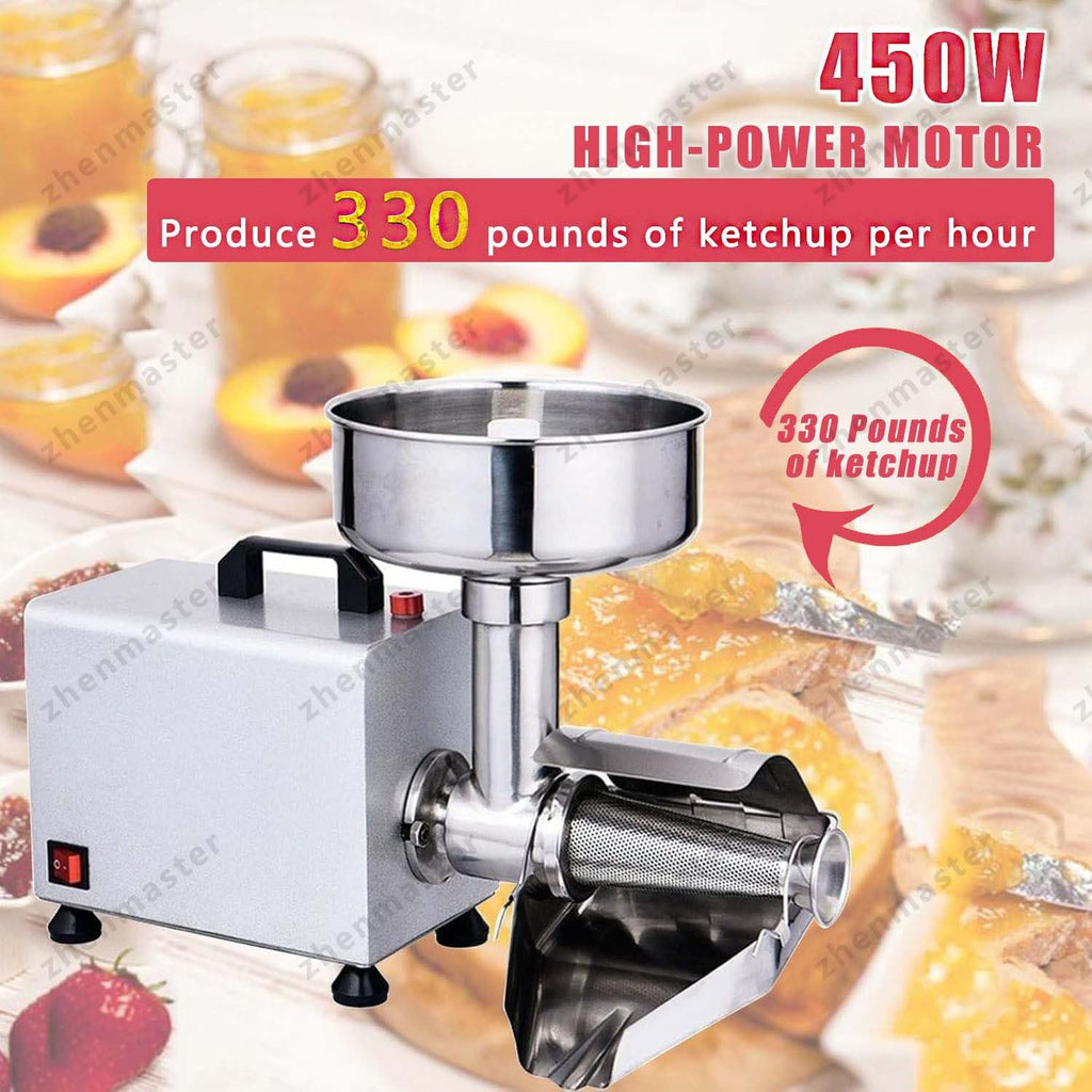 450W Electric Stainless Steel Tomato Strainer J200