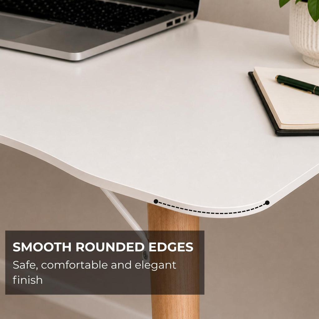 White Computer Desk B204659