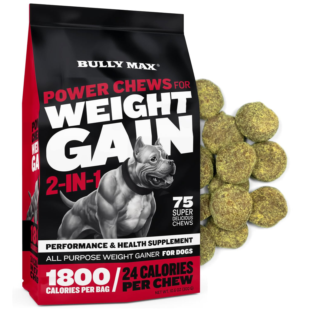 High-Calorie Liquid Weight Gainer & Soft Chews for Dogs I958023