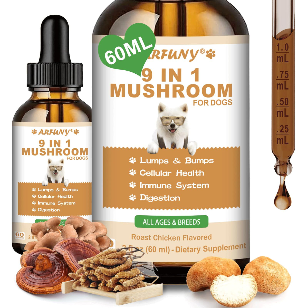 9 in 1 Mushroom for Dogs S39650