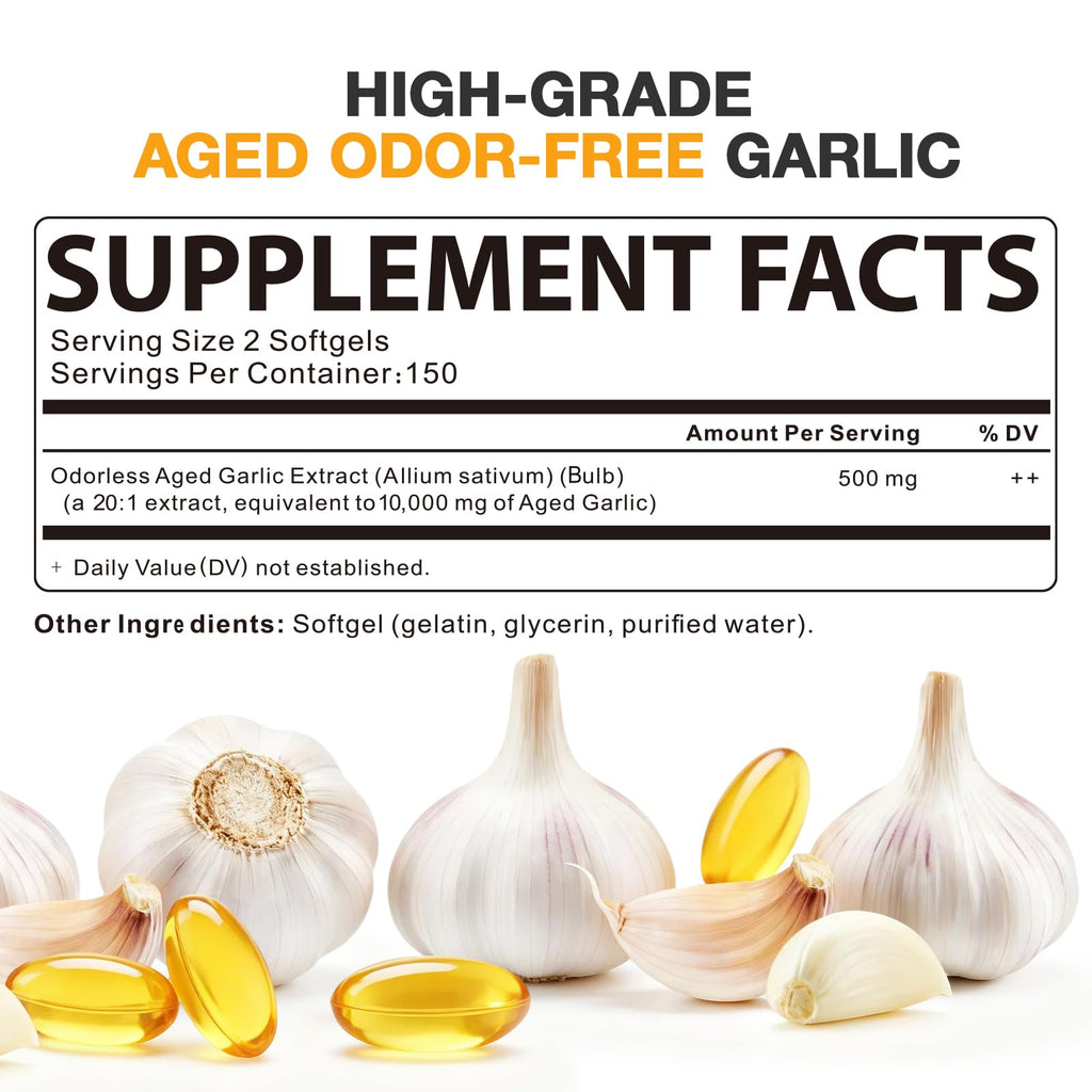 Aged Garlic Extract Softgels B44972