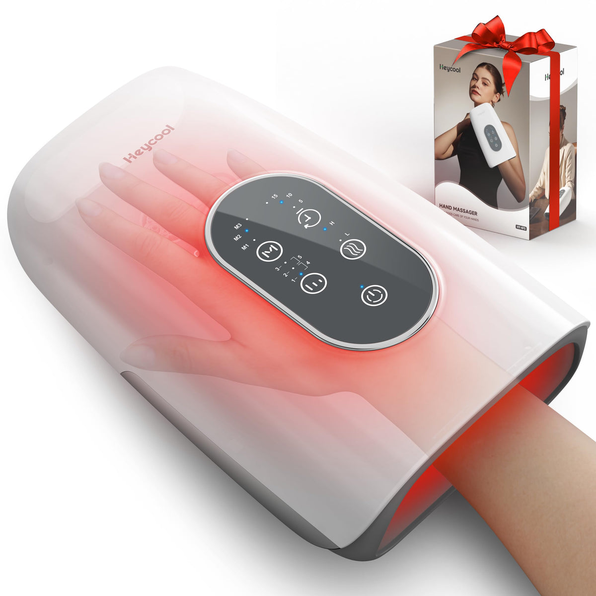 Cordless Hand Massager with Heat Compression K677192