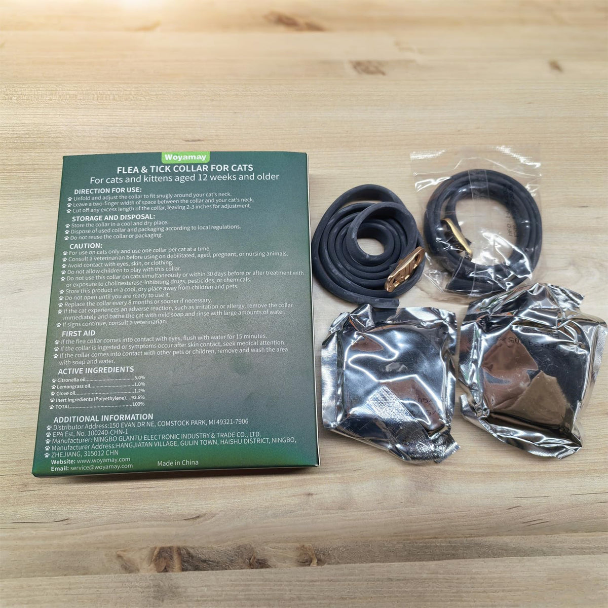 4 Pack Flea Collar for Cats F879