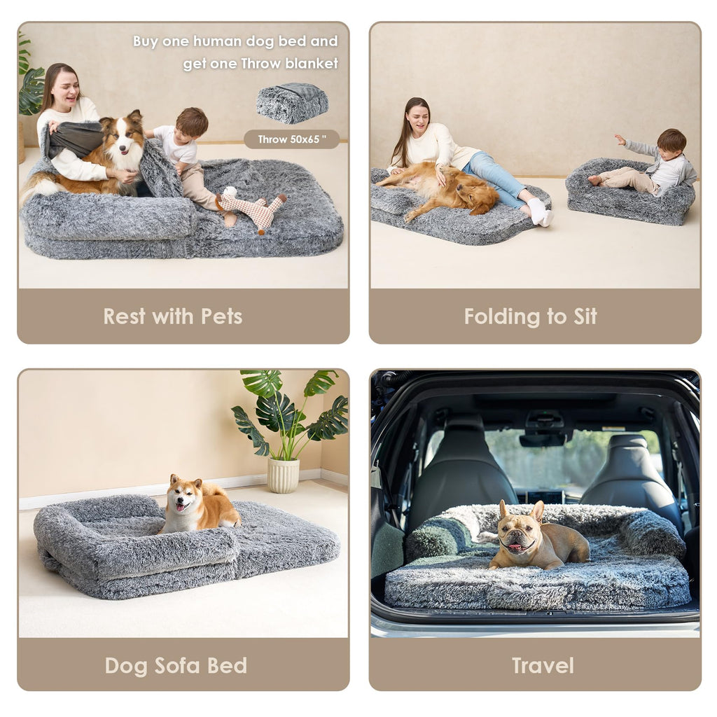 Foldable Orthopedic Dog Bed Y7944
