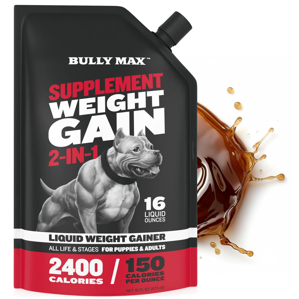 High-Calorie Liquid Weight Gainer & Soft Chews for Dogs I958023