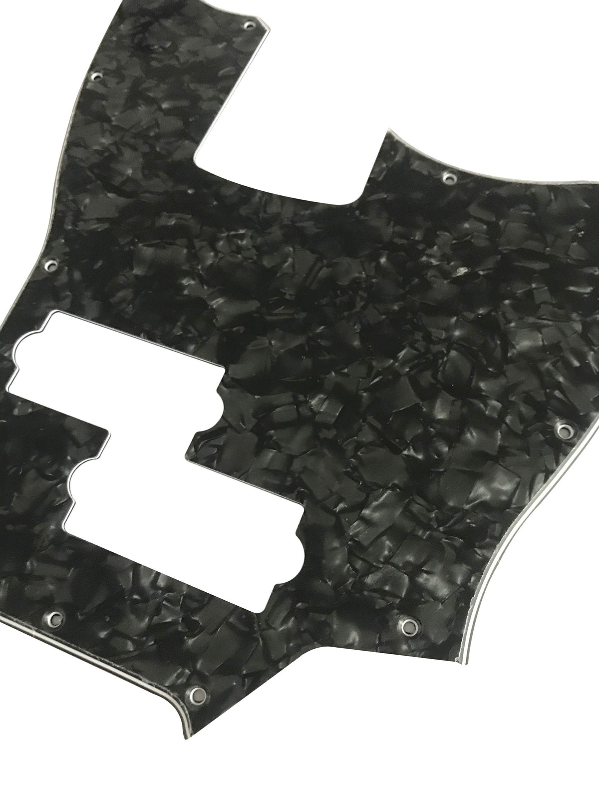 4 Ply Black Pearl Short Scale Guitar Pickguard I5614