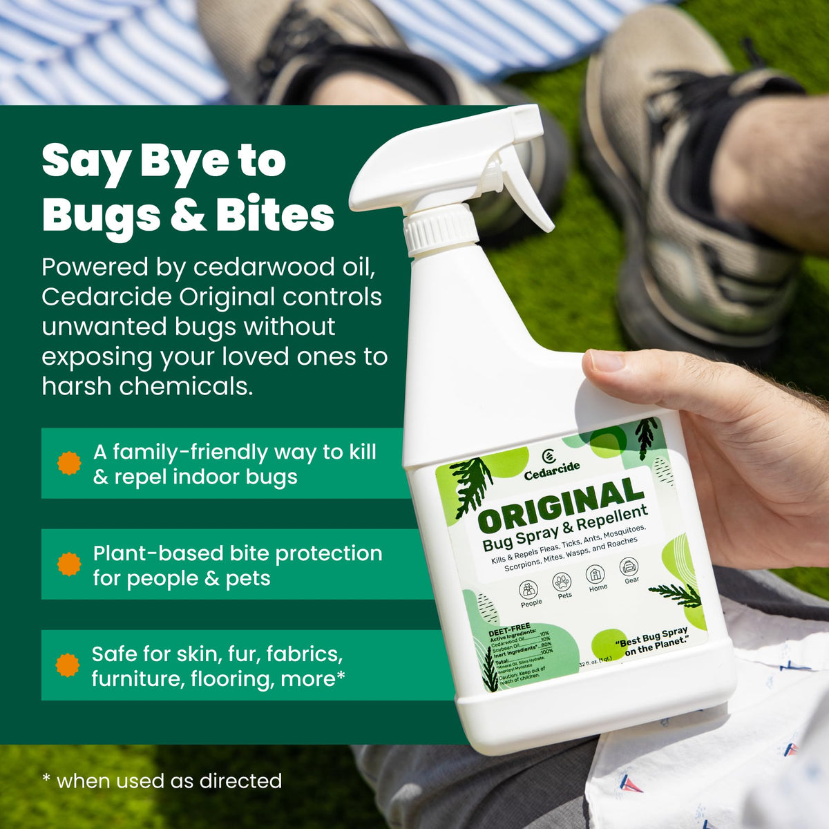 Cedar Oil Bug Spray K684