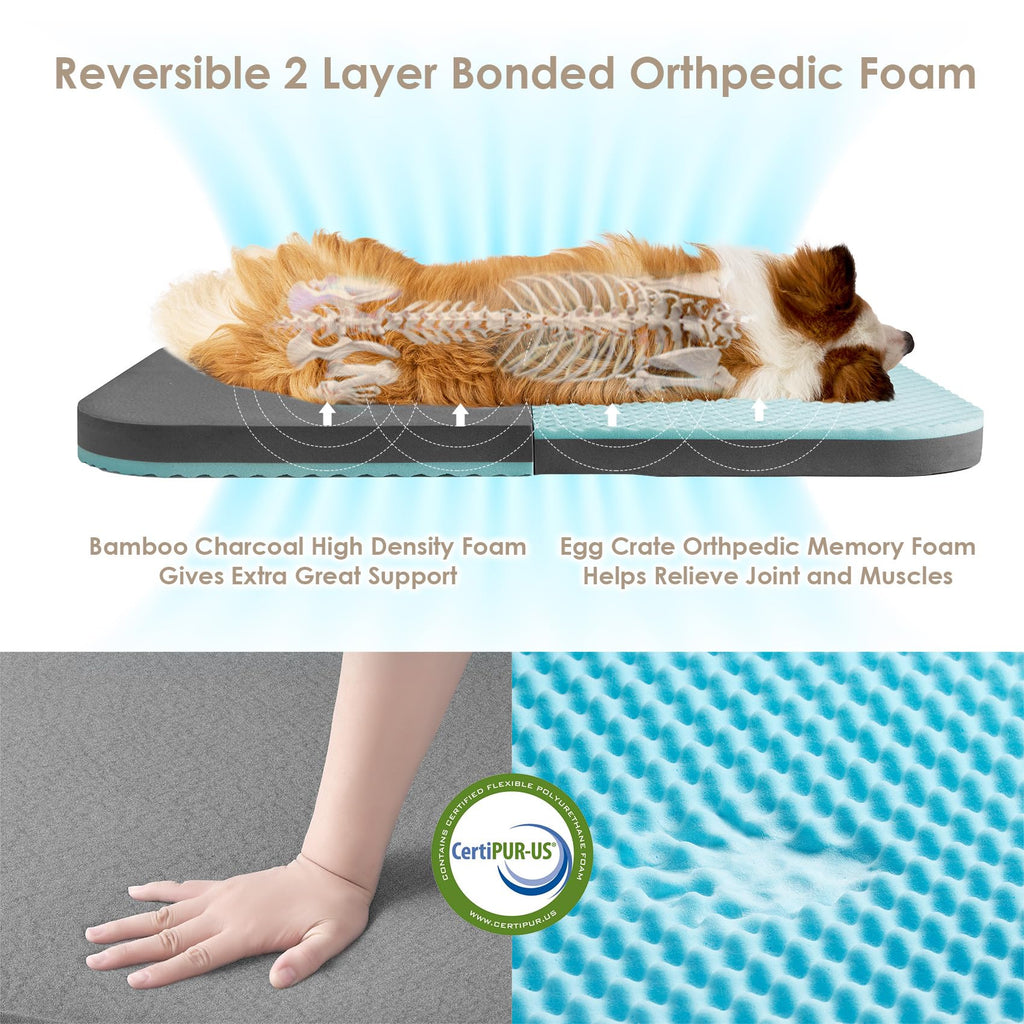 Foldable Orthopedic Dog Bed Y7944