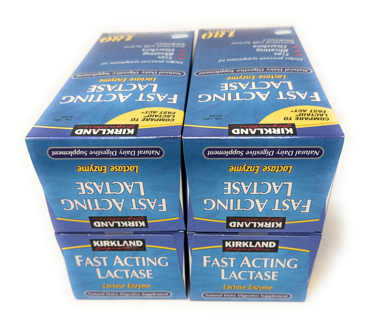 Fast Acting Lactase 720 Caplets 4 Pack D5854