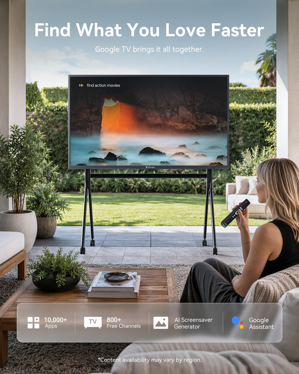 55 inch Smart Waterproof 4K UHD Outdoor TV W8528