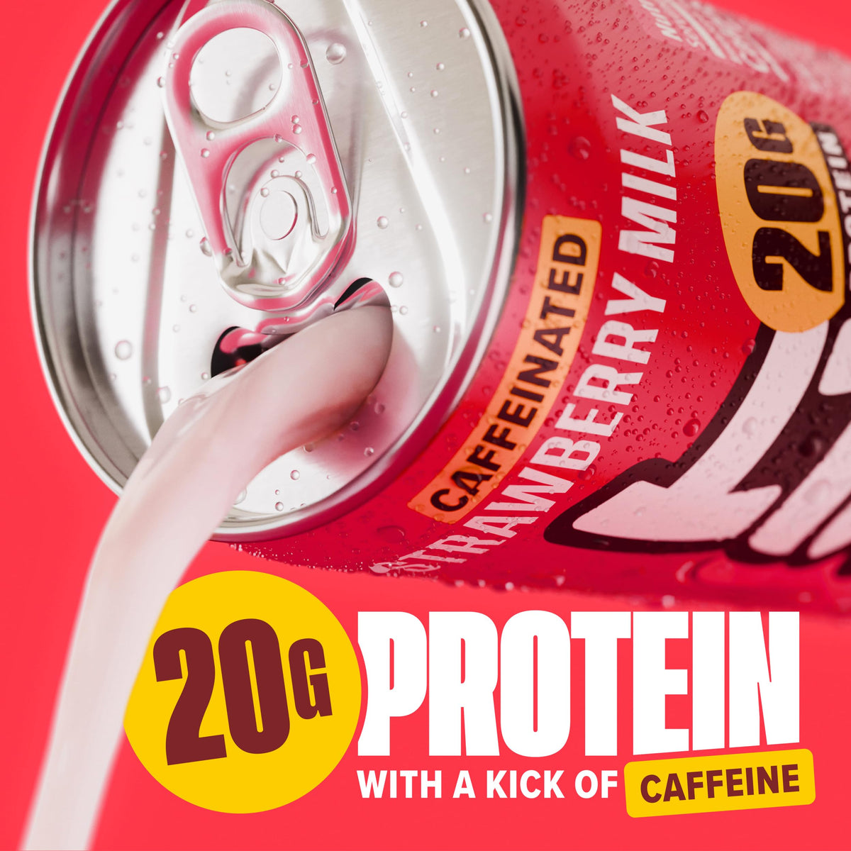 Strawberry Milk Protein Shake 12 Pack B6100