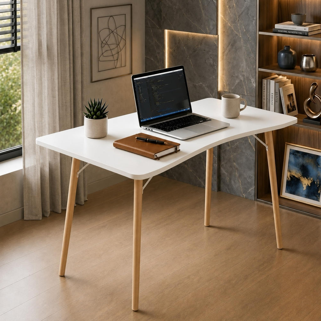 White Computer Desk B204659