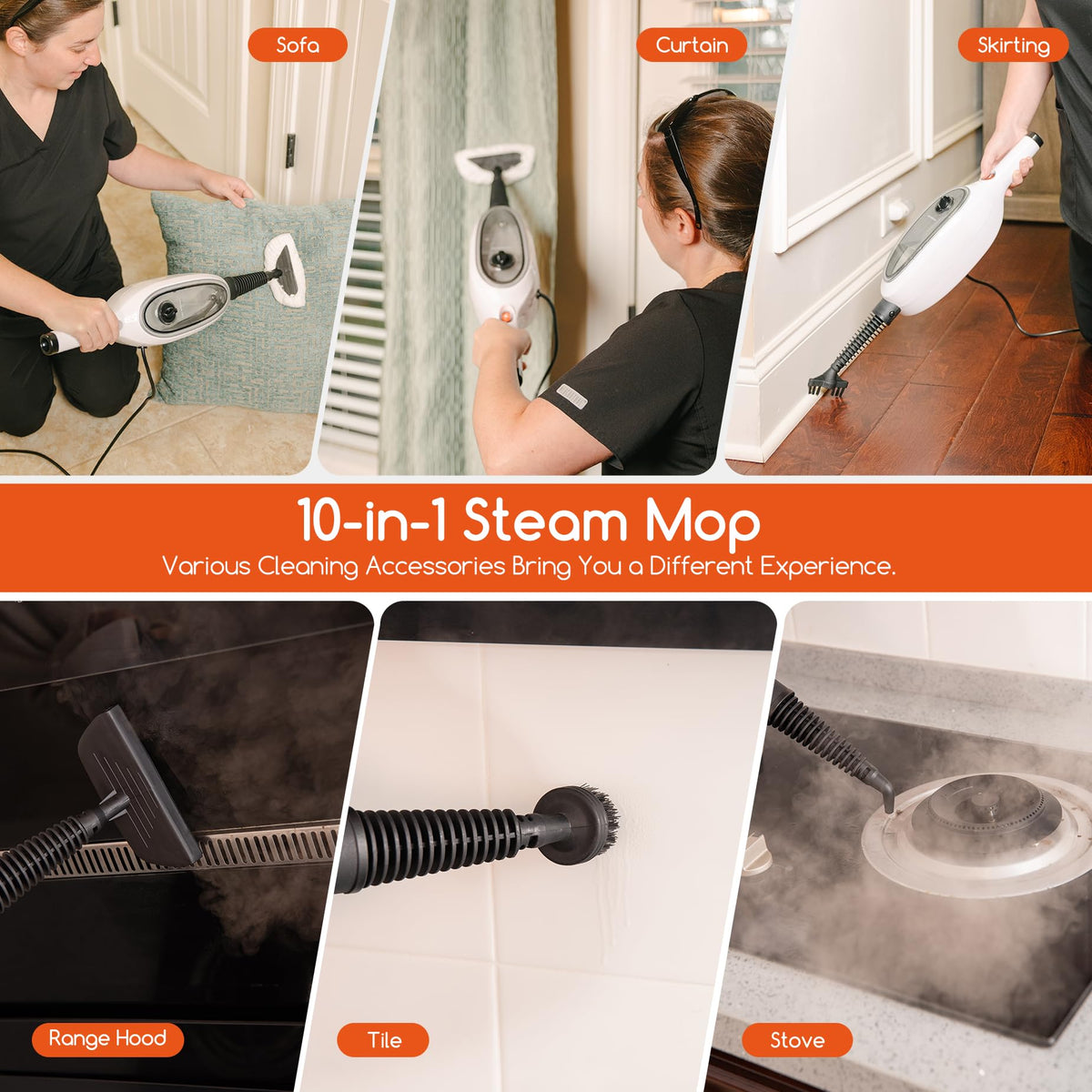 10-in-1 Steam Mop K3469