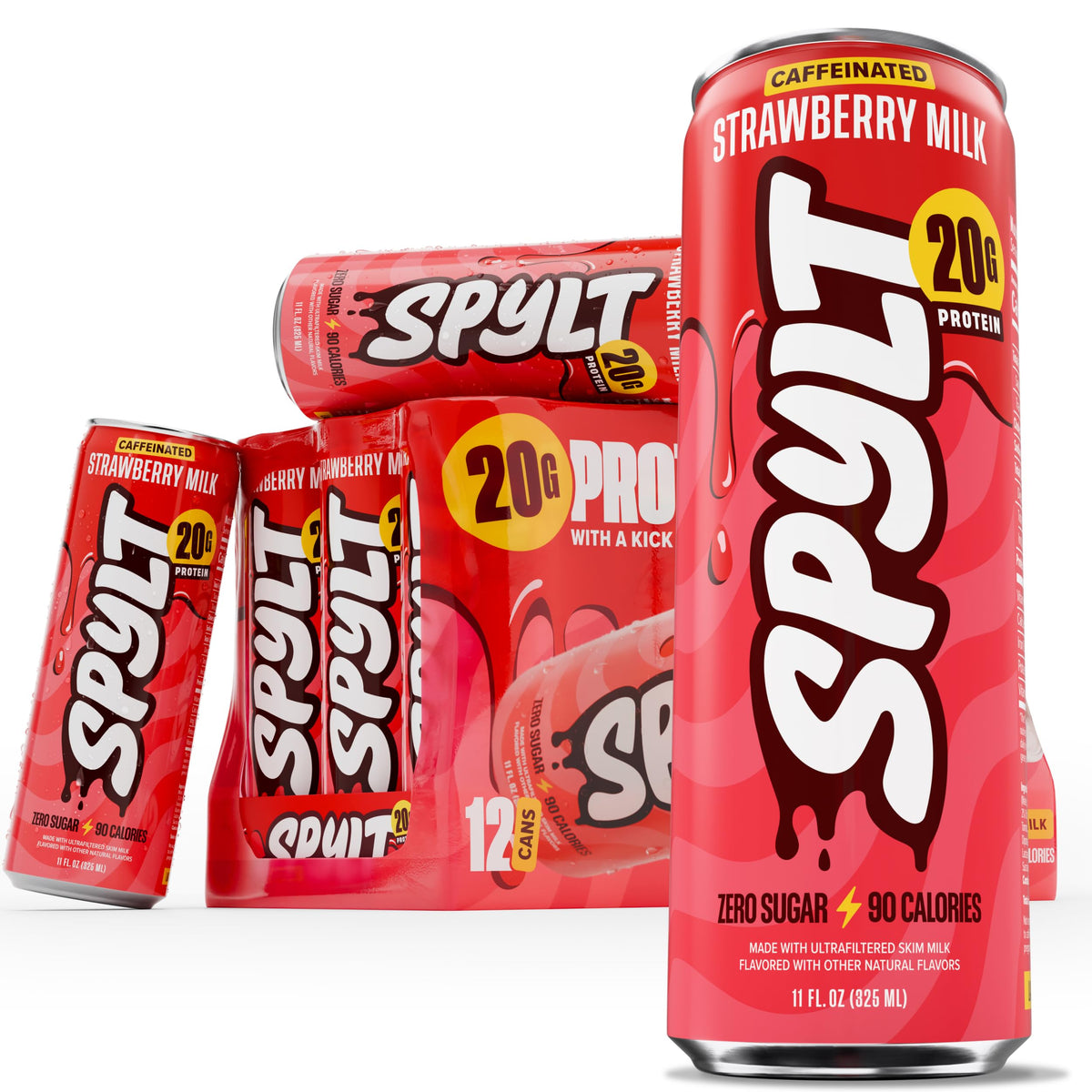 Strawberry Milk Protein Shake 12 Pack B6100