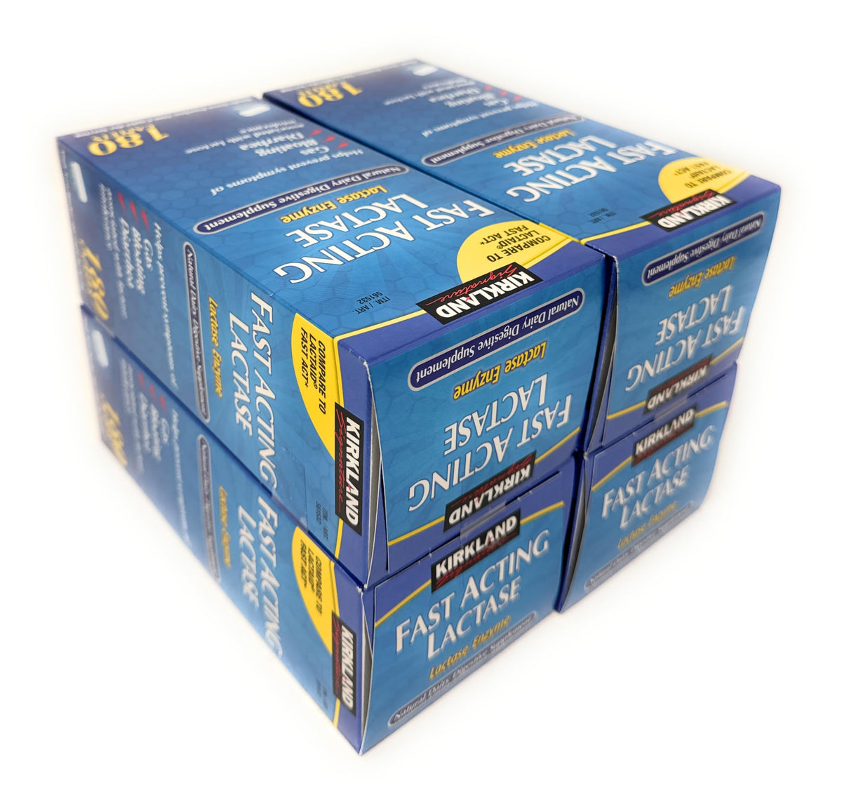 Fast Acting Lactase 720 Caplets 4 Pack D5854