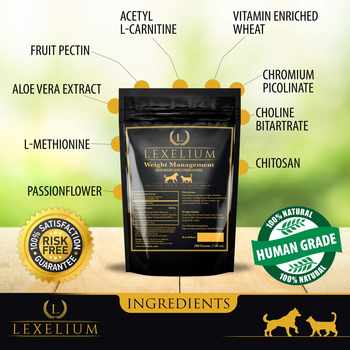 Weight Management Powder for Dogs and Cats X183085