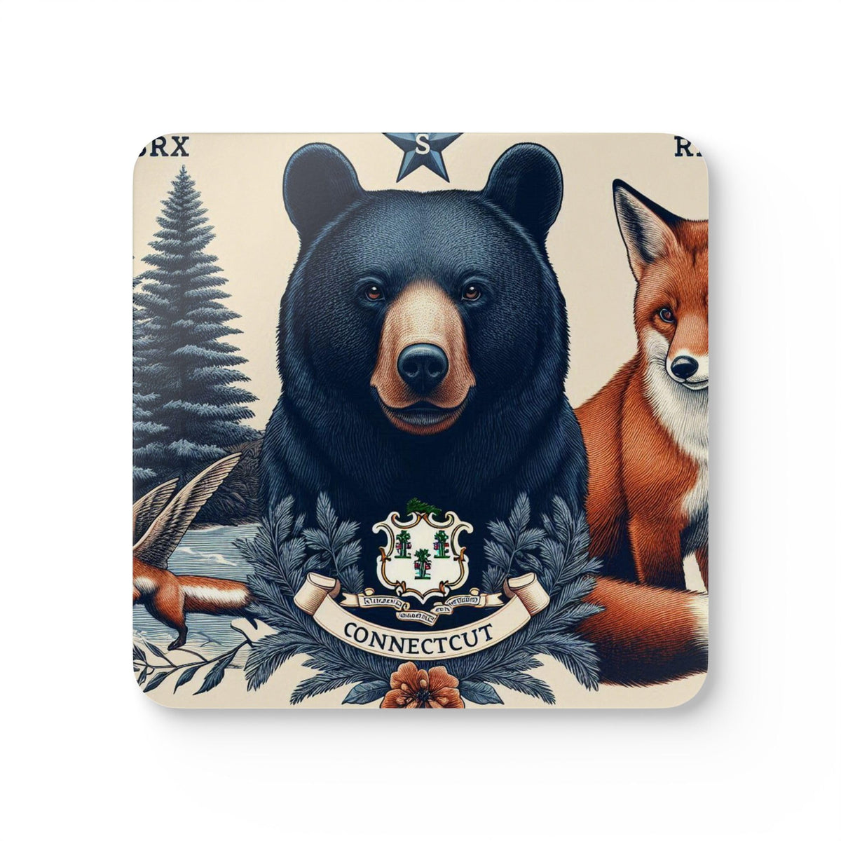 Set of 4 Coasters B442