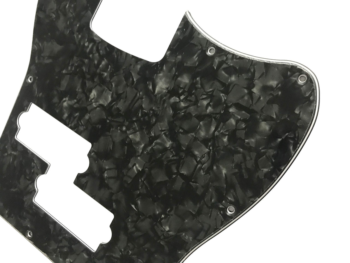 4 Ply Black Pearl Short Scale Guitar Pickguard I5614