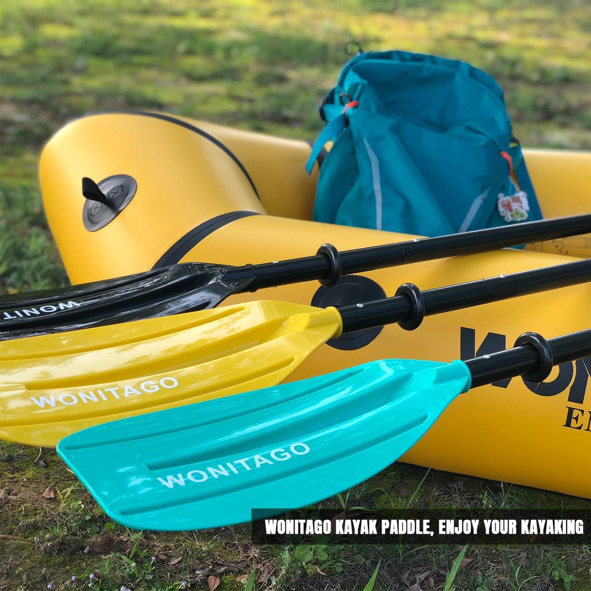 Adjustable Portable 5-Piece Kayak Paddle S677