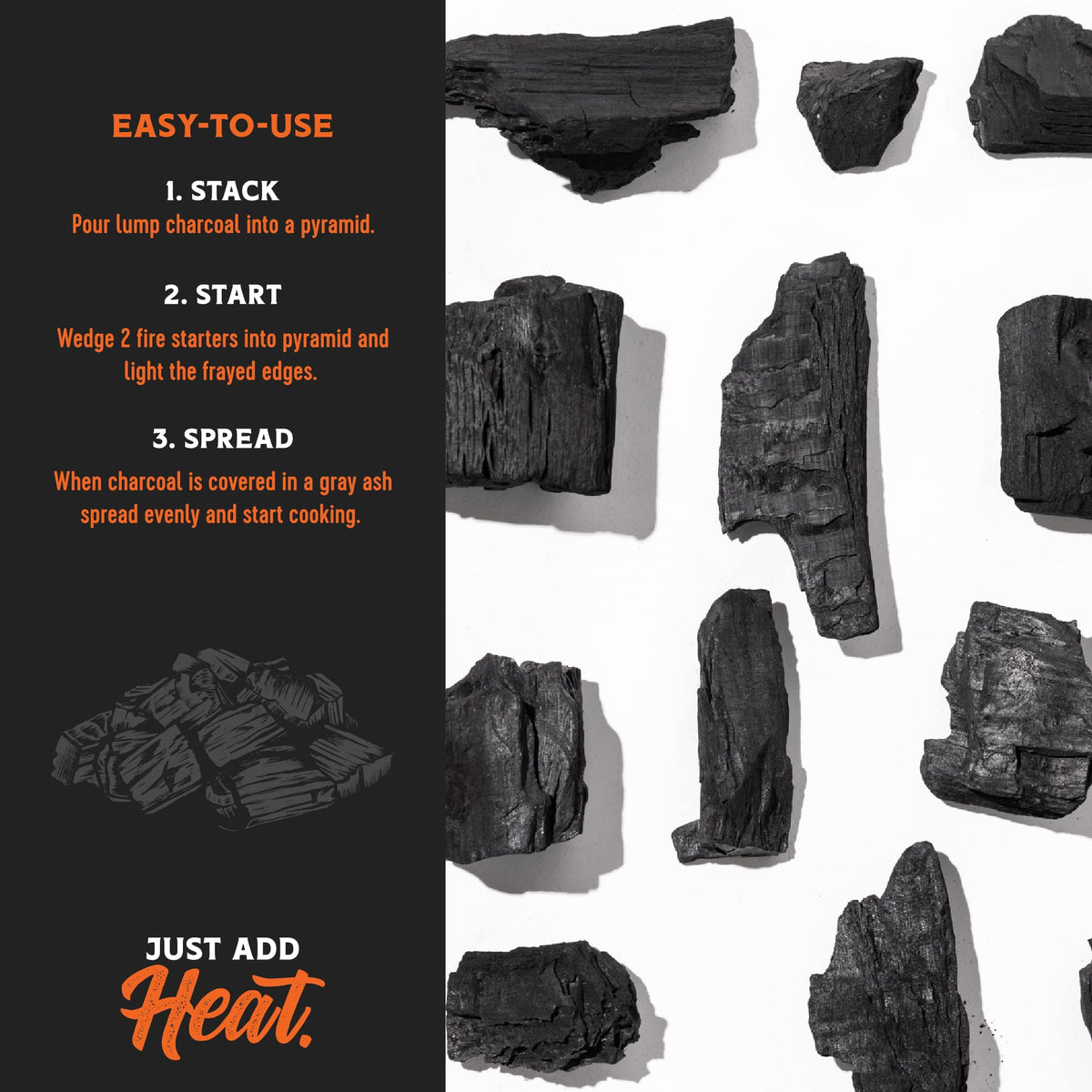 Hardwood Lump Charcoal X9949