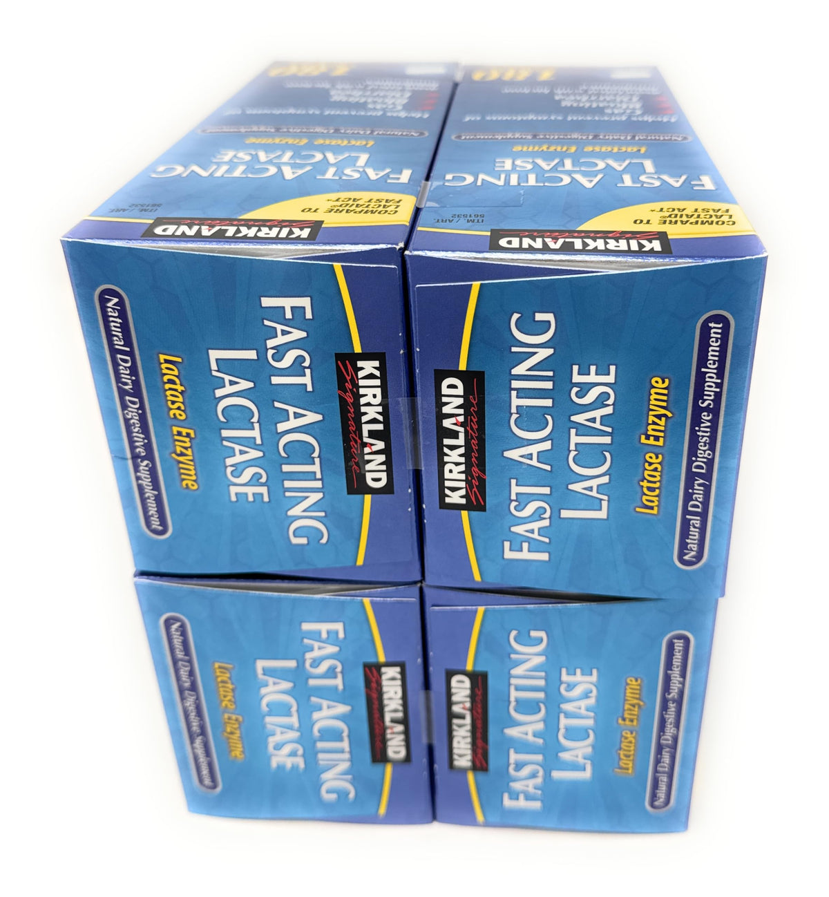 Fast Acting Lactase 720 Caplets 4 Pack D5854