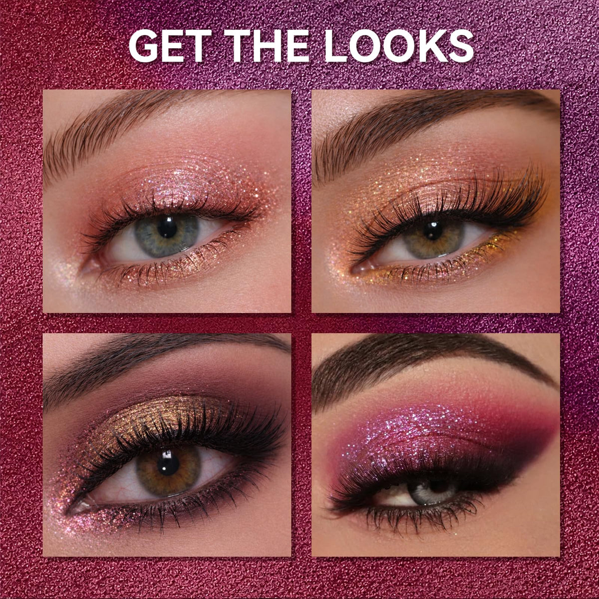 18 Colors Shimmer Matte Glitter Eyeshadow Palette G819