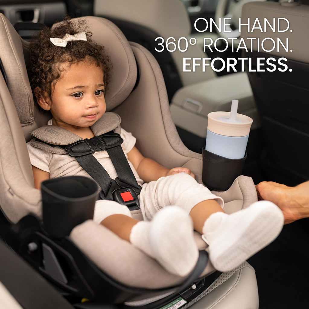 Teak Rotating Convertible Car Seat R3968