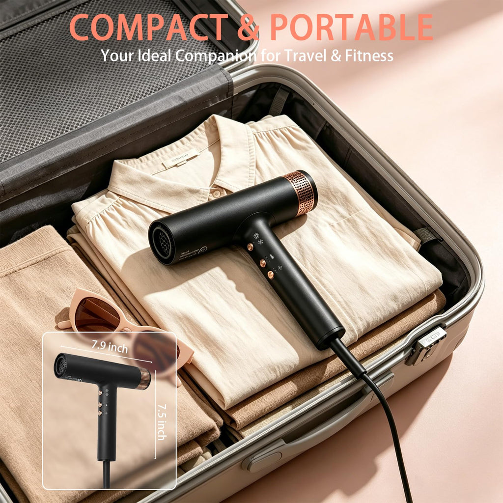 1875W Ionic Hair Dryer with Diffuser E18779