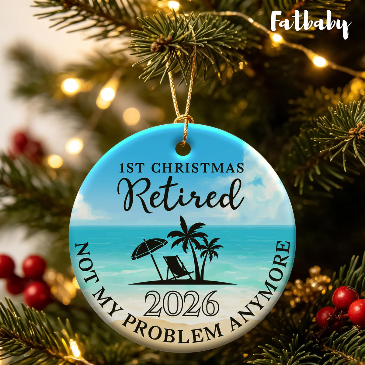 Retirement Ornament 2026 R315