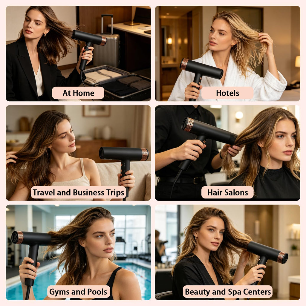 1875W Ionic Hair Dryer with Diffuser E18779