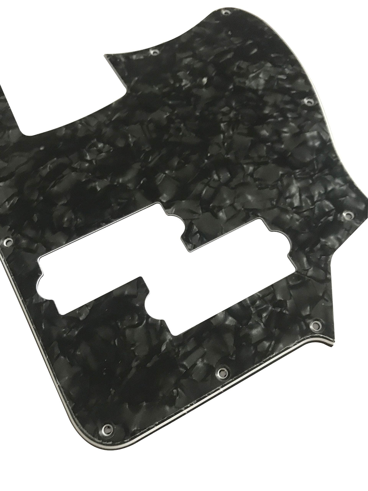 4 Ply Black Pearl Short Scale Guitar Pickguard I5614
