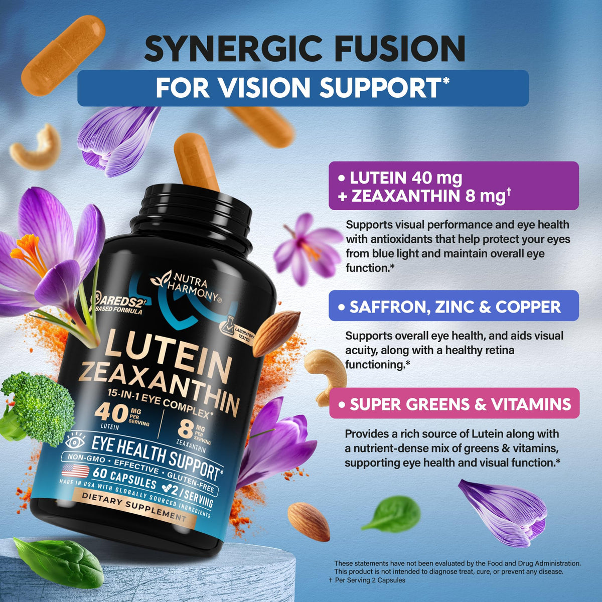 Lutein and Zeaxanthin 60 Caps P469